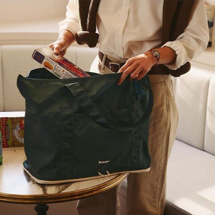 韓国ブランド　BRANDEN 2way トラベルバッグ In Stock] Korean Branden | Large Capacity | Foldable Travel Bag