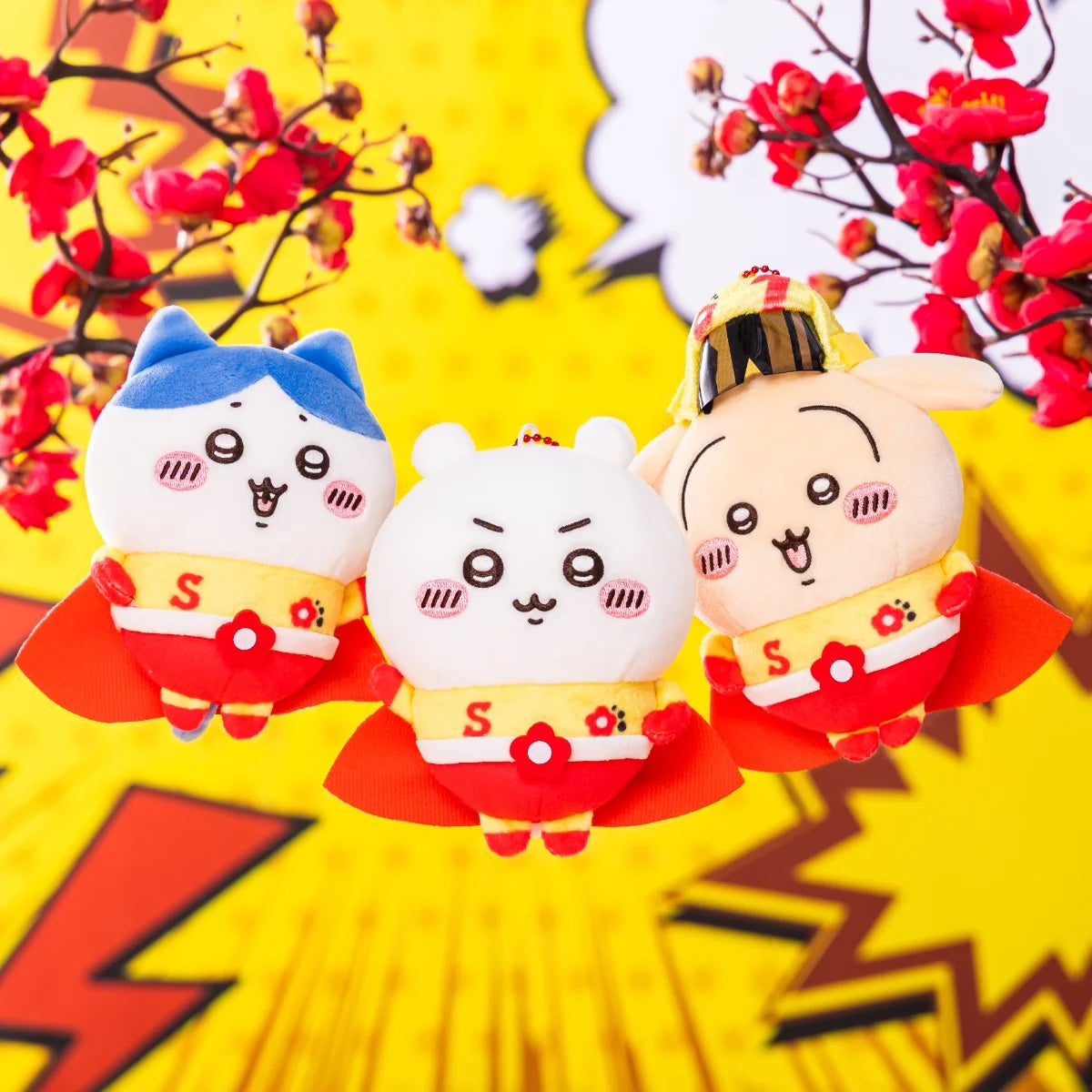 Chiikawaちいかわ｜Suppaiman聯乘系列掛飾公仔