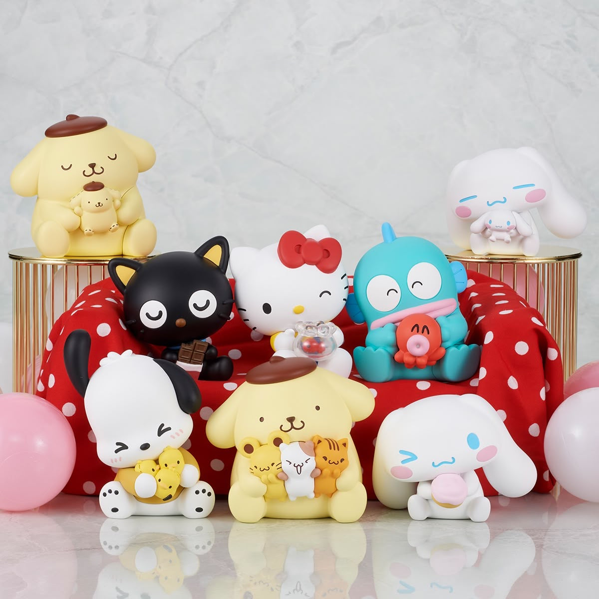 Sanrio｜肩並肩抱抱模型盲盒第2彈（隨機款）