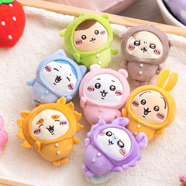 Chiikawaちいかわ｜睡衣派對掛飾公仔