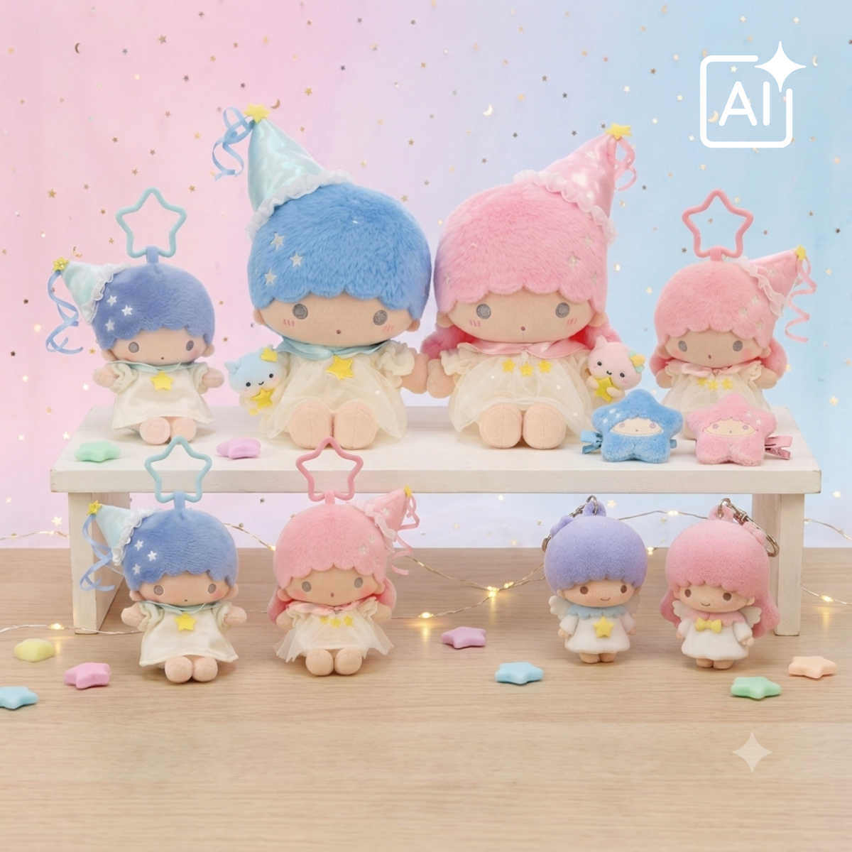 【早鳥預購85折】Sanrio｜Little Twin Star 生日系列公仔