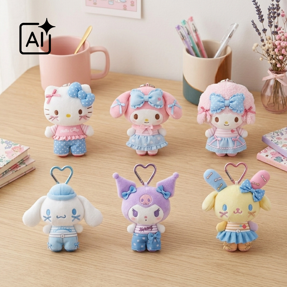 【早鳥預購85折】Sanrio｜蝴蝶結系列公仔