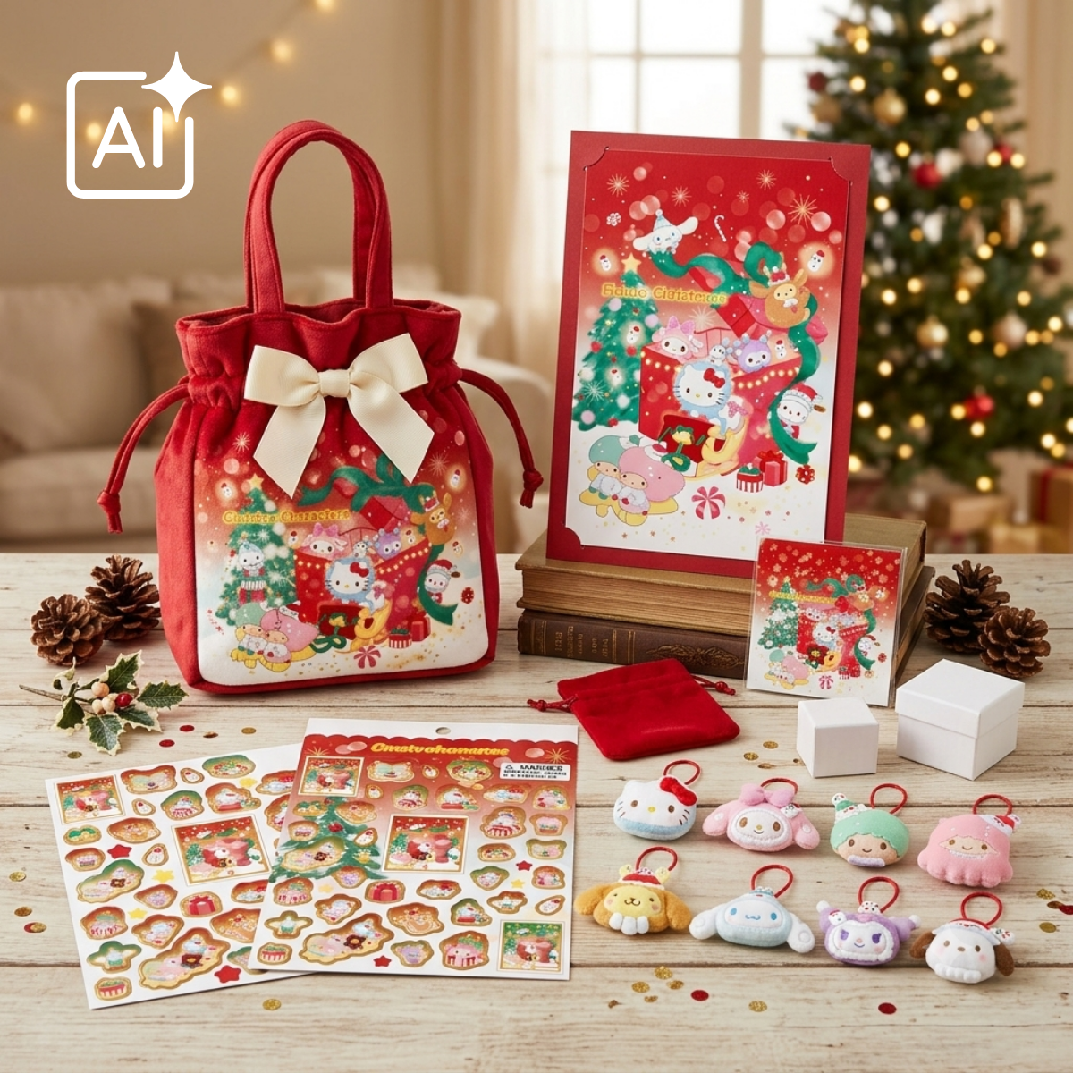 [Early Bird Pre-order Ended] Sanrio｜Christmas Outfit Collection Sundries