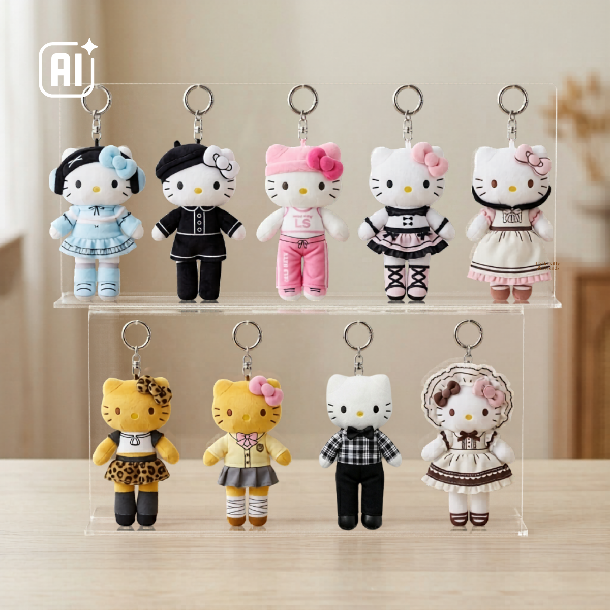 Sanrio｜Hello Kitty長腿掛飾