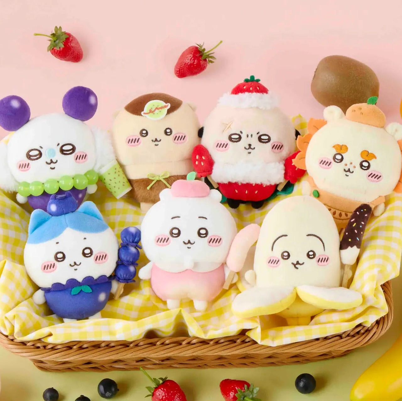 Chiikawa | Chiikawa Pocket | Fruit Costume Mascot