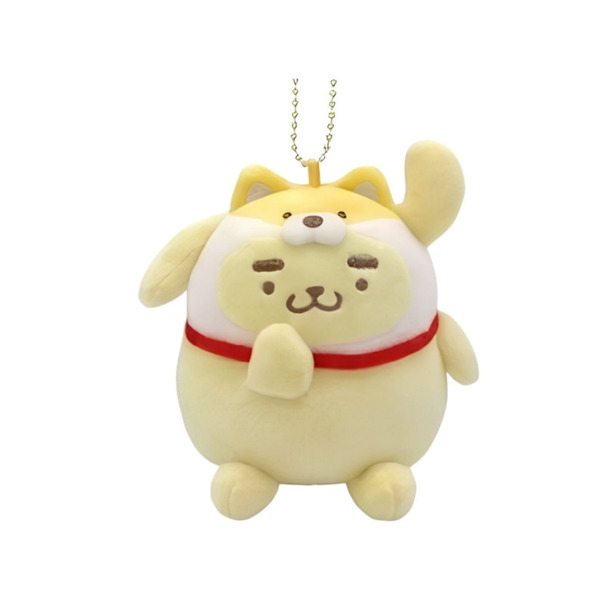 Sanrio｜Pompompurin 布丁狗 30th x SHIBANBAN 微笑柴犬 10th 聯乘紀念掛飾公仔