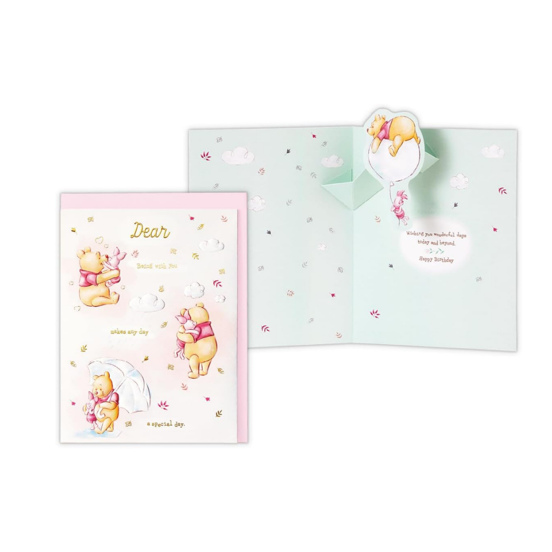 Disney｜生日賀卡｜小熊維尼立體卡
