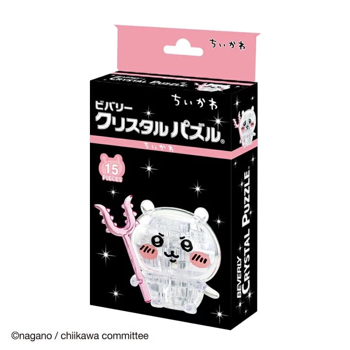 Chiikawaちいかわ｜水晶透明立體拼圖