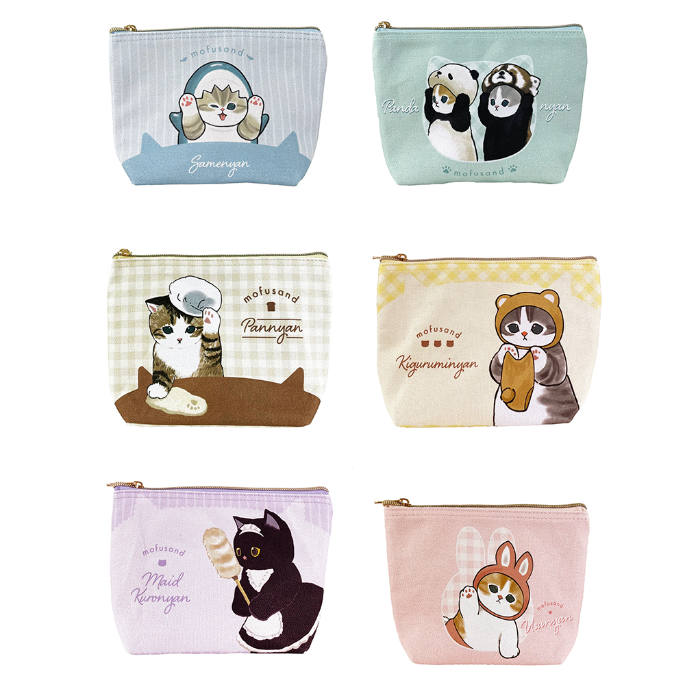 Mofusand｜可愛圖案帆布小袋