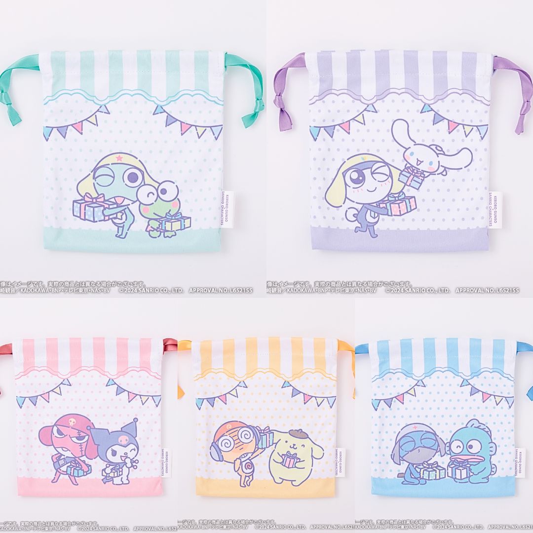 Sanrio｜Keroro軍曹 x 聯乘系列 印花袋