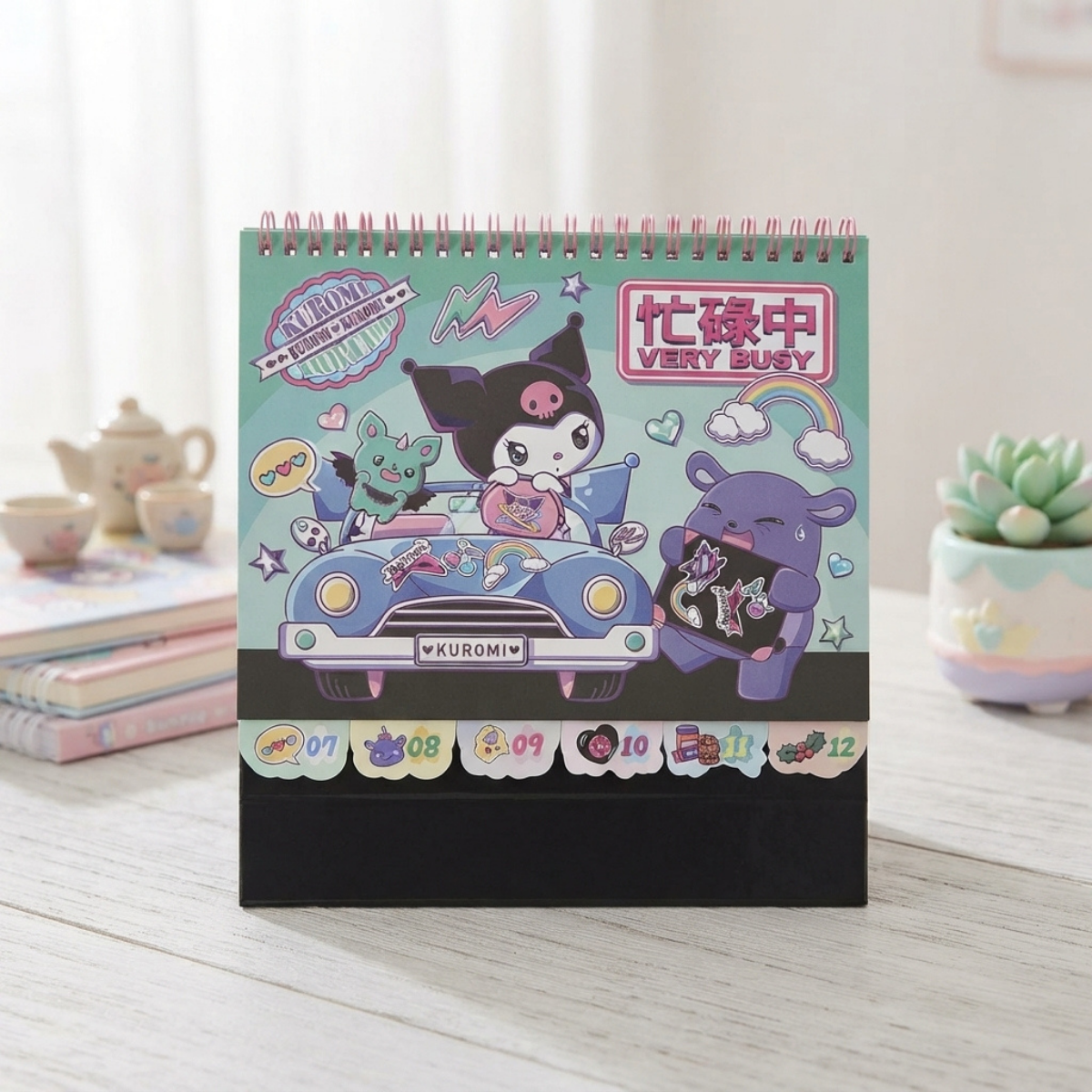 Sanrio | Kuromi Desk Calendar 2027 (Hong Kong Version) Type A