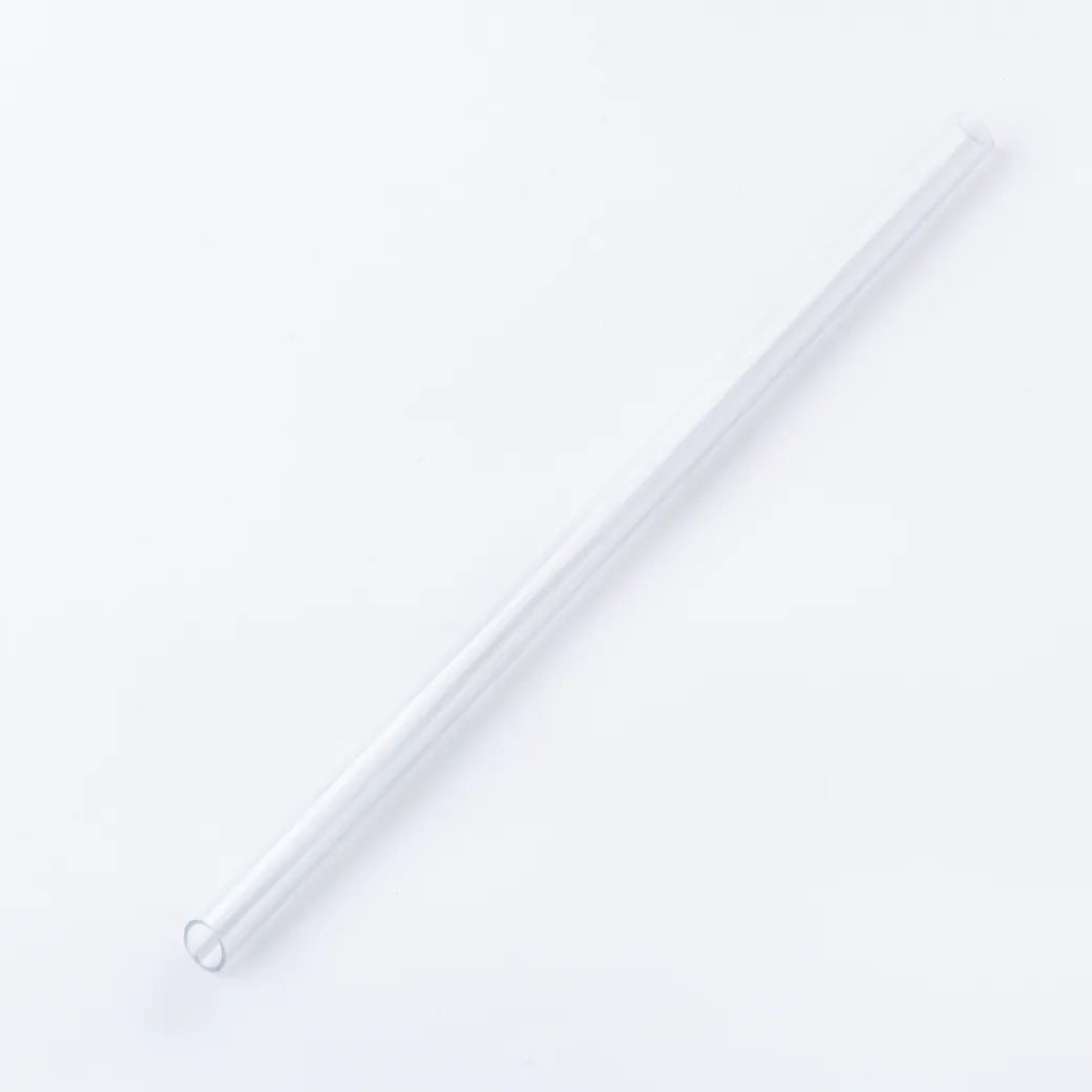台灣Oolab 良杯製所｜Ecozen 透明斜口吸管-24cm (細/粗)