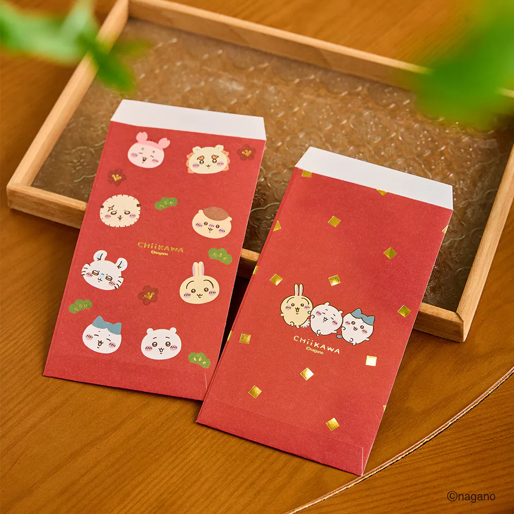 Chiikawaちいかわ｜星幻金紅包袋