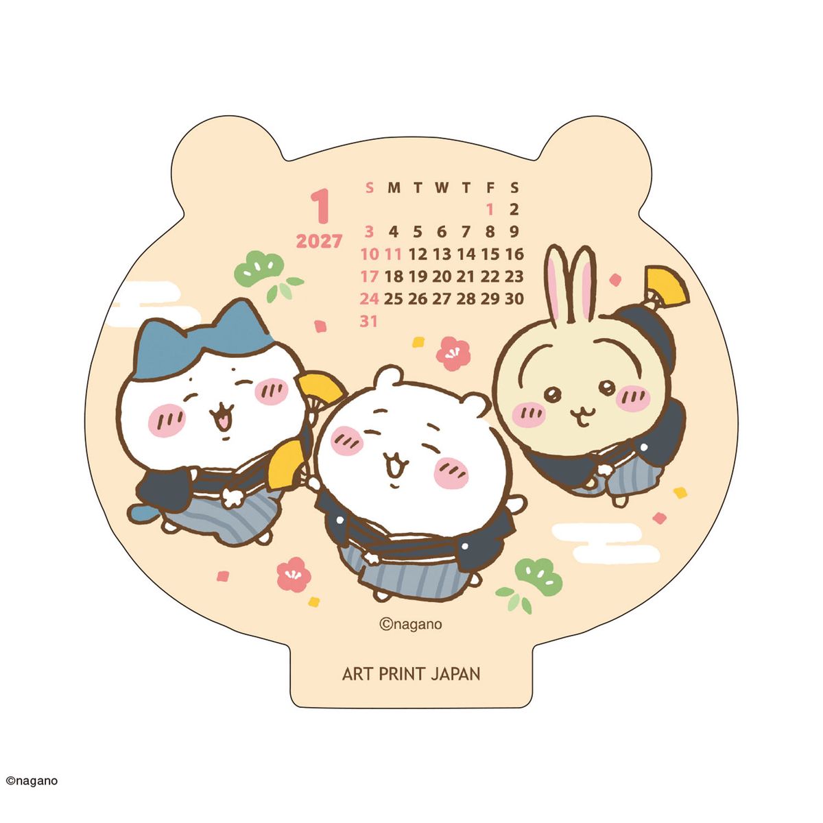 Chiikawa | Desk Calendar 2027 (Japanese Version)