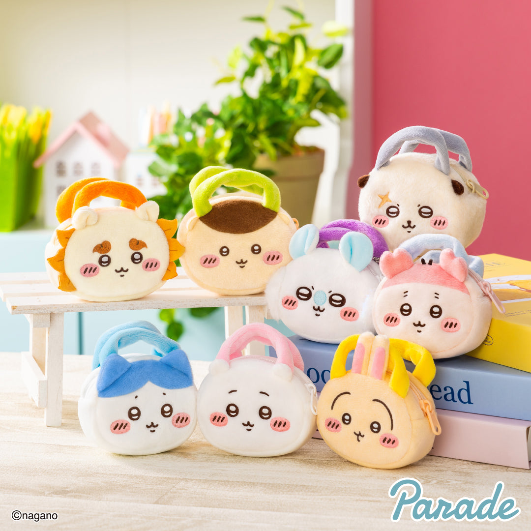 Chiikawaちいかわ｜迷你大頭毛絨袋