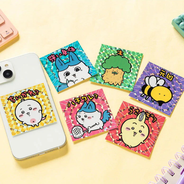 Chiikawaちいかわ｜鐳射貼紙 (隨機款)