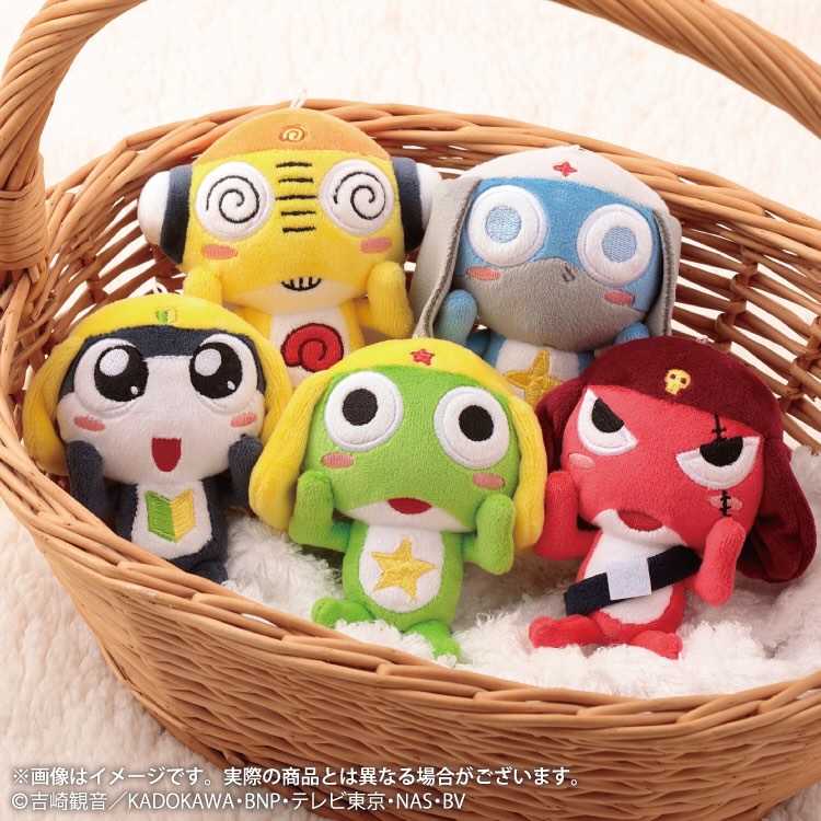 Keroro｜臉紅掛飾公仔