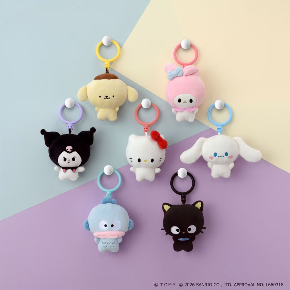 Sanrio｜Takara Tomy x PuniCommu 掛飾