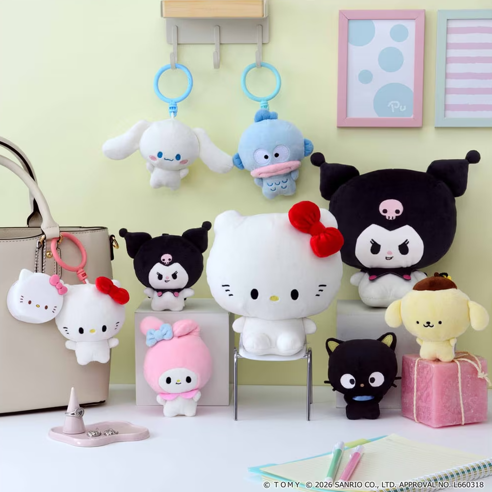 Sanrio｜Takara Tomy x PuniCommu 掛飾