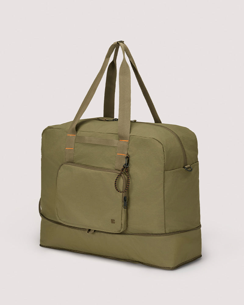 韓國Branden｜大容量｜2WAY設計｜多功能可摺式旅行袋 Multi Packable Boston Bag