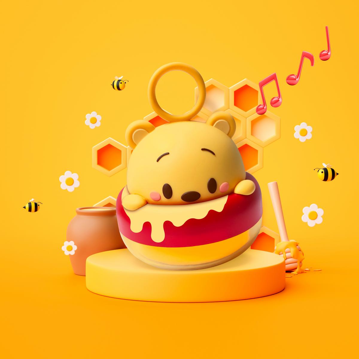 台灣infoThink｜小熊維尼/三眼仔/勞蘇/史迪仔燈光音樂藍牙喇叭