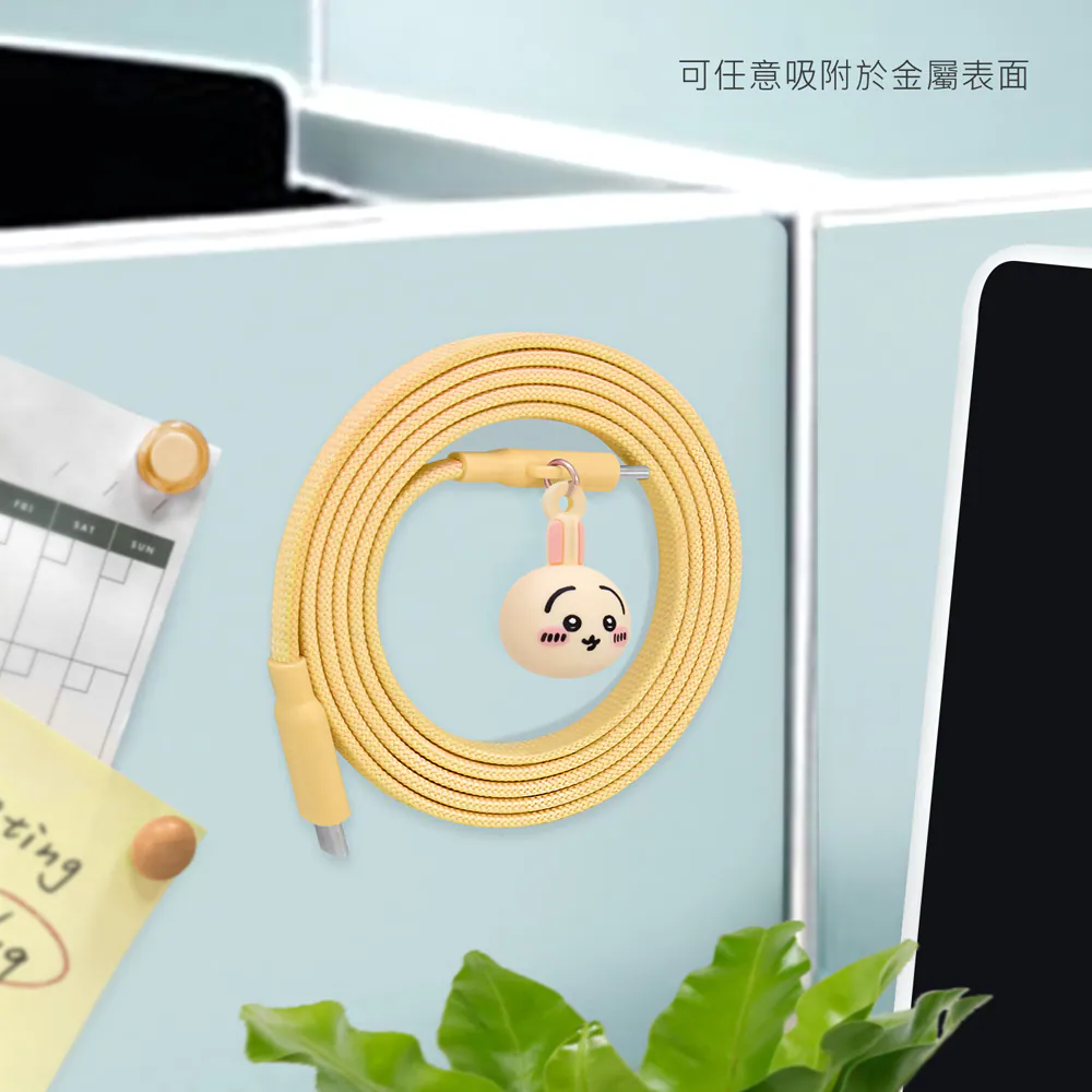 Chiikawaちいかわ｜台灣Garmma｜Type-c to Type-c 磁吸充電線