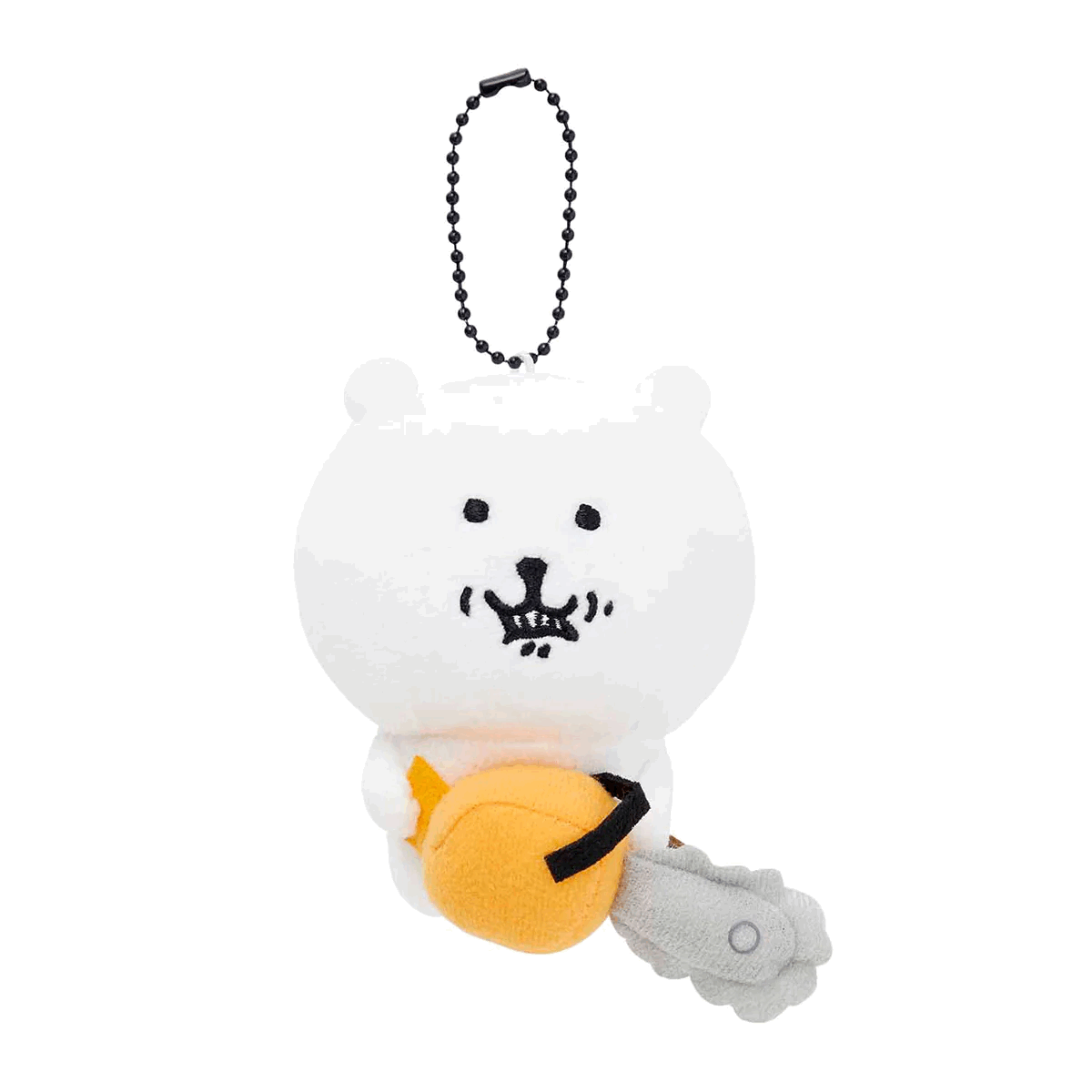 Naganoナガノ｜電鋸小白熊掛飾公仔