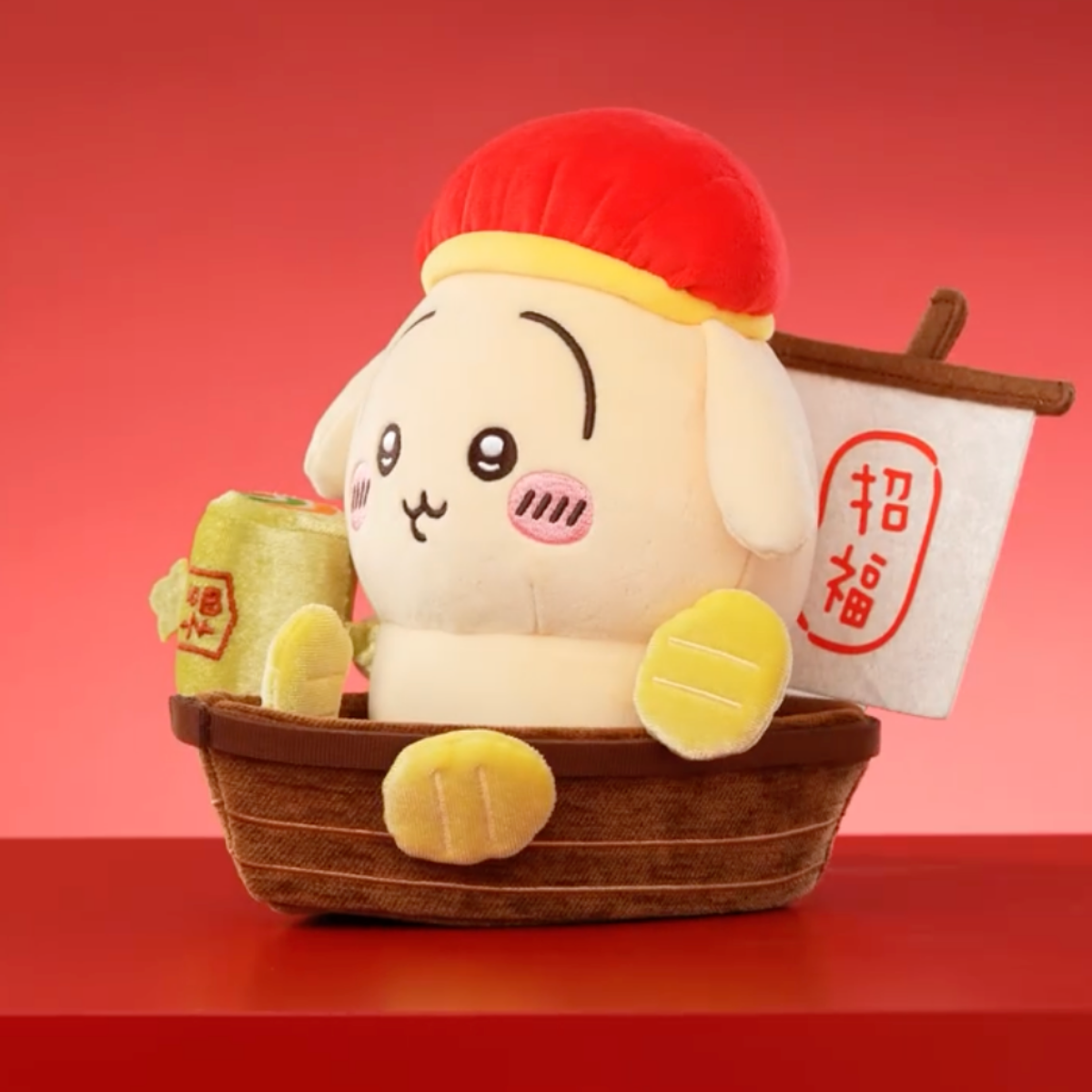 Chiikawaちいかわ｜北京限定｜招福兔公仔+掛飾公仔（不包本地運費）