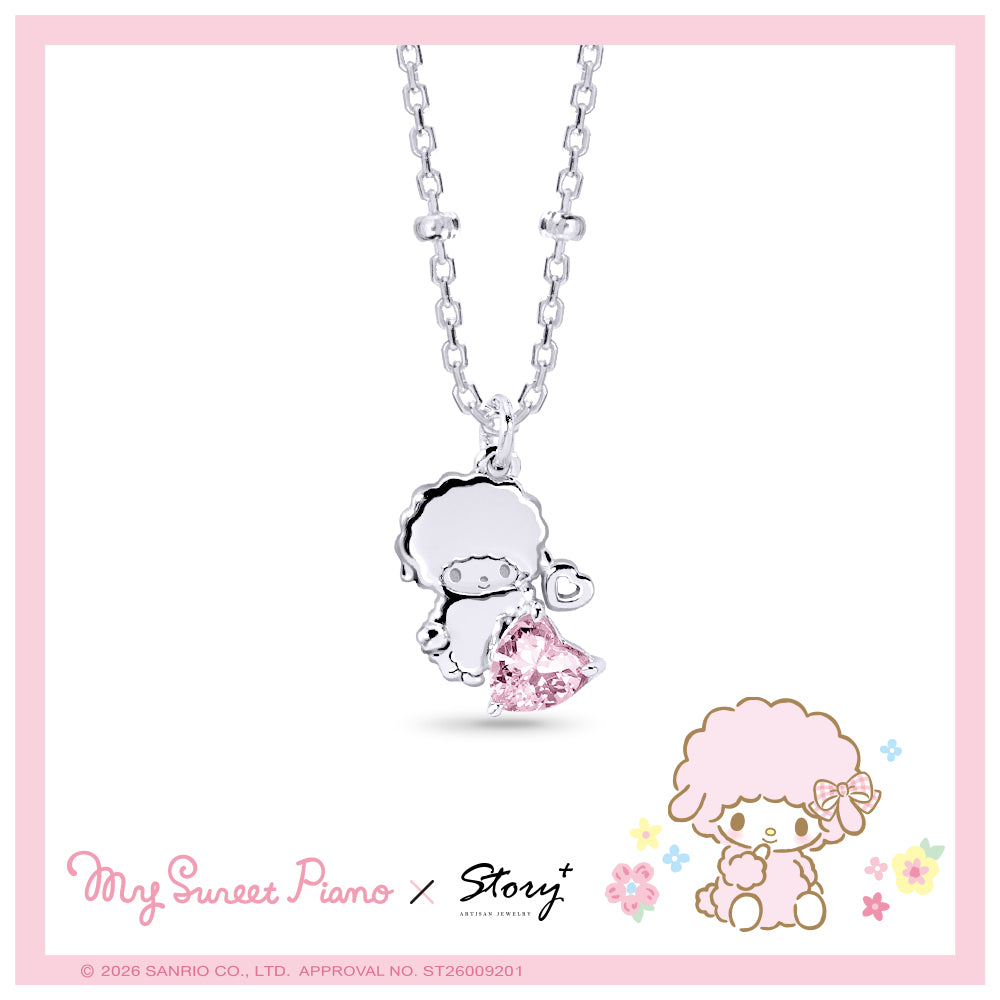 台灣 STORY ACCESSORY 故事銀飾 | My Sweet Piano經典系列-晶鑽純銀項鍊