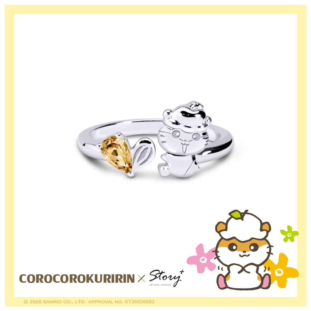 台灣 STORY ACCESSORY 故事銀飾 |Corocorokuririn經典系列 可樂鈴晶鑽純銀戒指