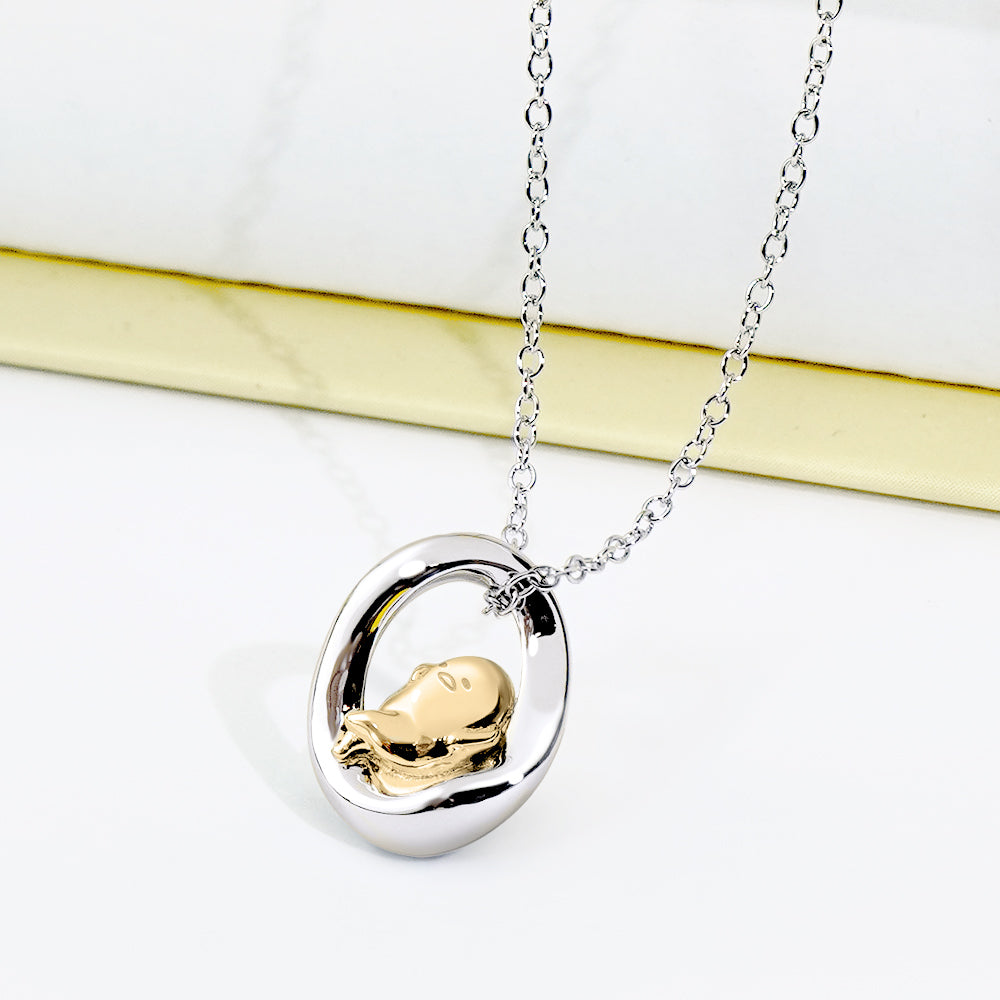 台灣 STORY ACCESSORY 故事銀飾 | Gudetama 經典系列 不規則純銀項鍊