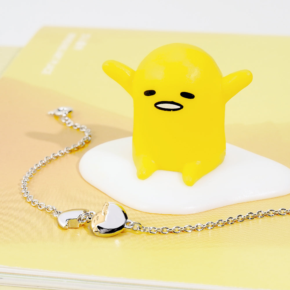 台灣 STORY ACCESSORY 故事銀飾 | Gudetama 經典系列 破蛋而出純銀手鍊