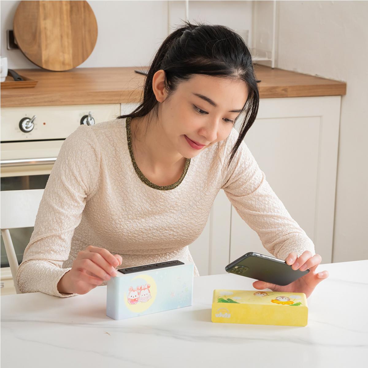 台灣infoThink｜迪士尼｜大鼻鋼牙/米奇米妮電子鐘無線充電座