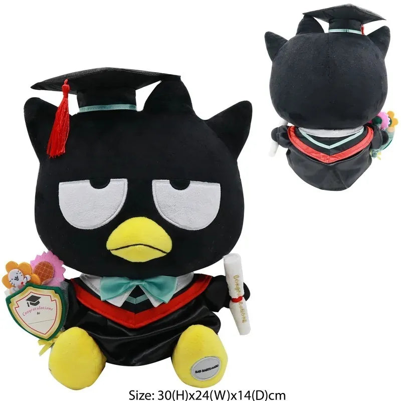Sanrio｜畢業禮物｜Bad Badtx-Maru XO 12寸畢業公仔
