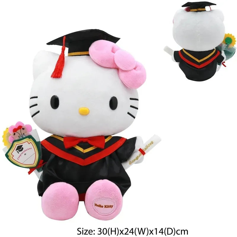 Sanrio｜畢業禮物｜Hello Kitty 12寸畢業公仔