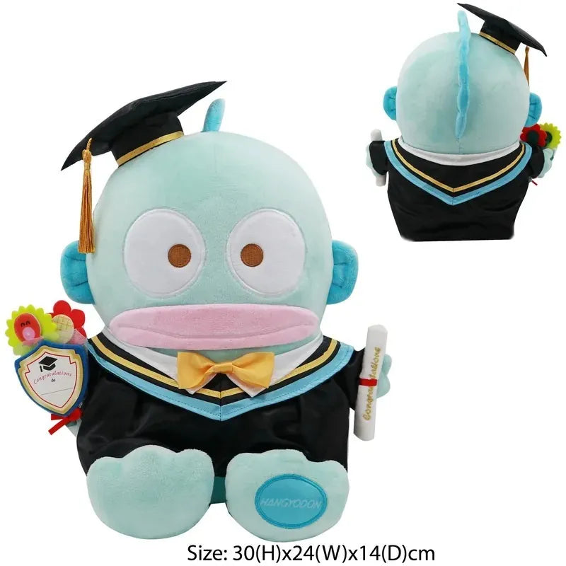 Sanrio｜畢業禮物｜Hangyodon 12寸畢業公仔