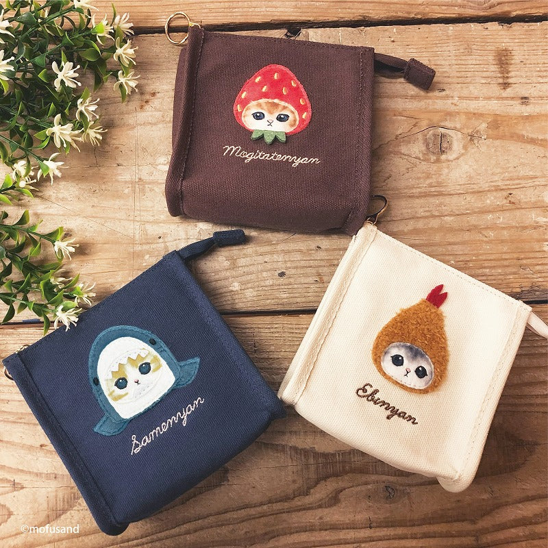 Mofusand｜布藝化妝小袋