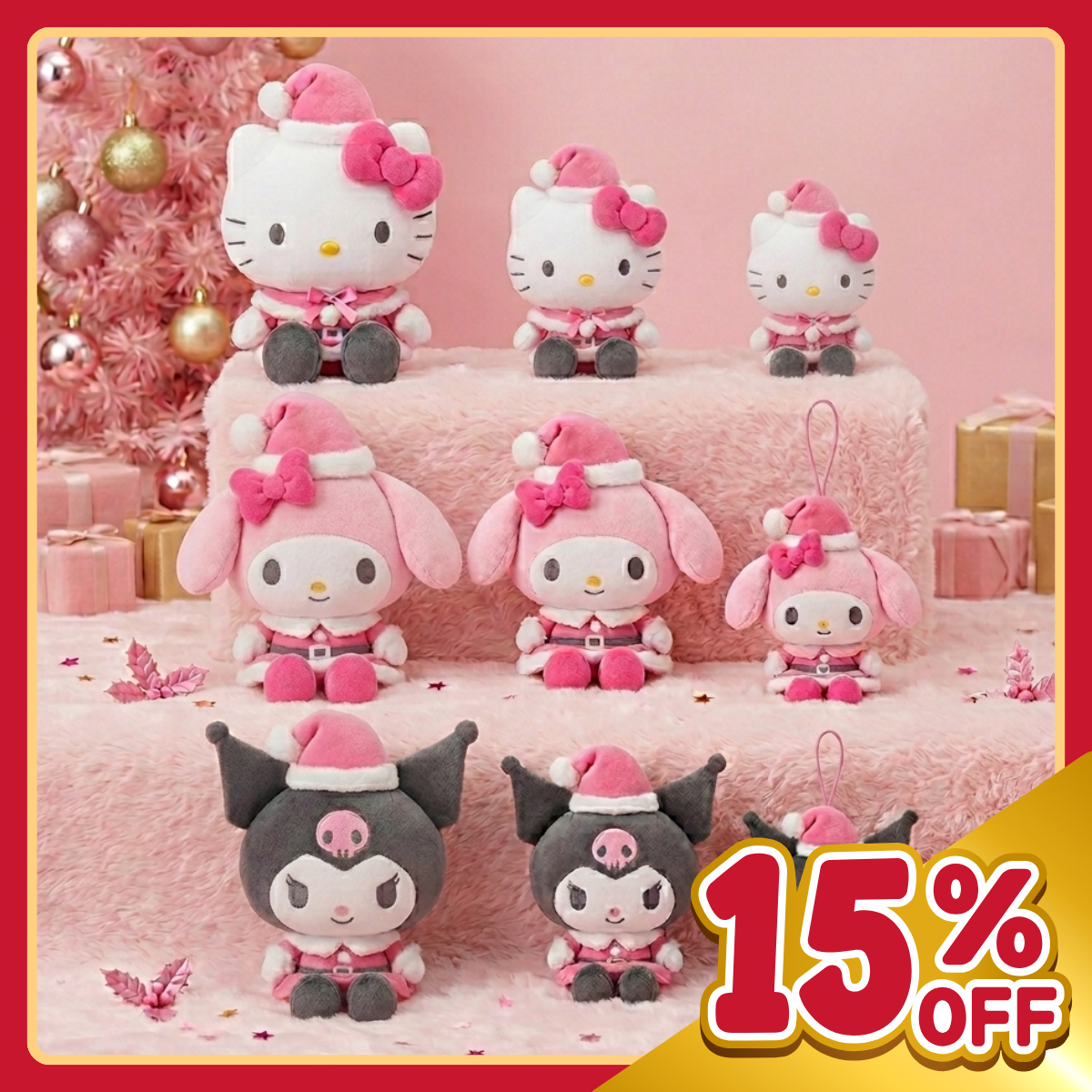 Sanrio｜粉紅聖誕系列