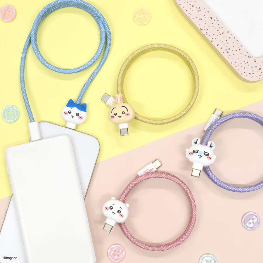 Chiikawaちいかわ｜日本Gourmandise｜Type-c to Type-c 磁吸充電線