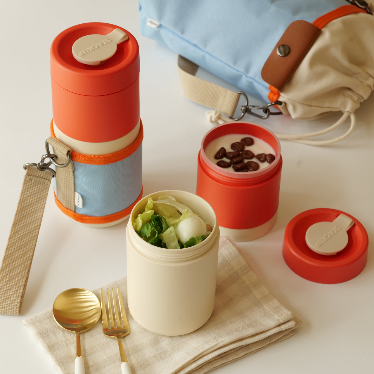 【現貨】韓國STACKUP｜隨意變形｜100%韓國製｜二合一｜原創積木杯Block Bottle（基本裝540ml）