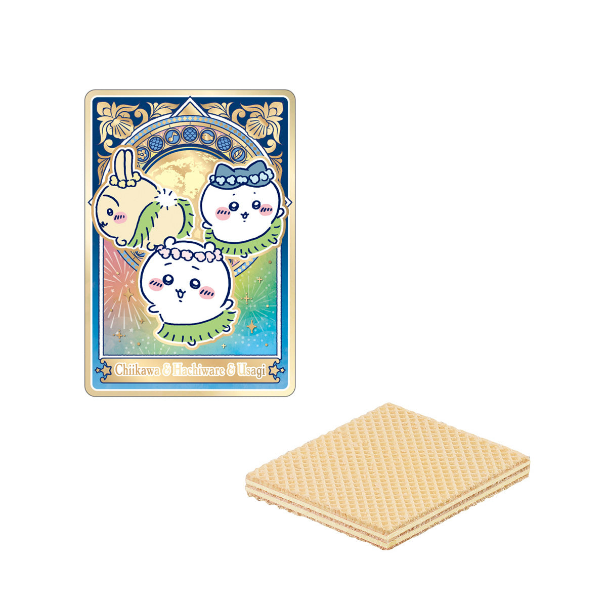 Chiikawa | Candy Toy | Mermaid Island Wafer Card (20 packs per box)
