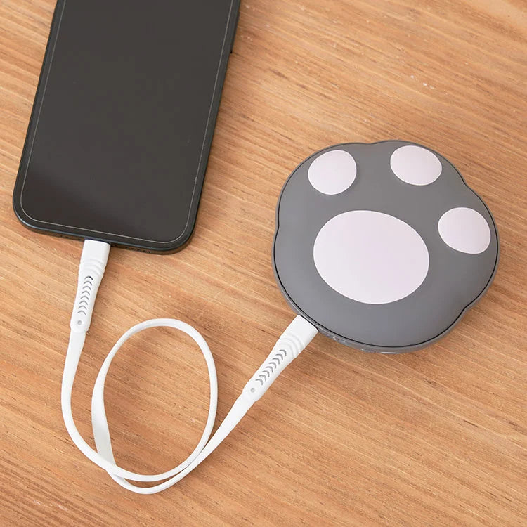 日本Life on Products｜猫爪造型暖手寶 ( 附行動電源功能 )