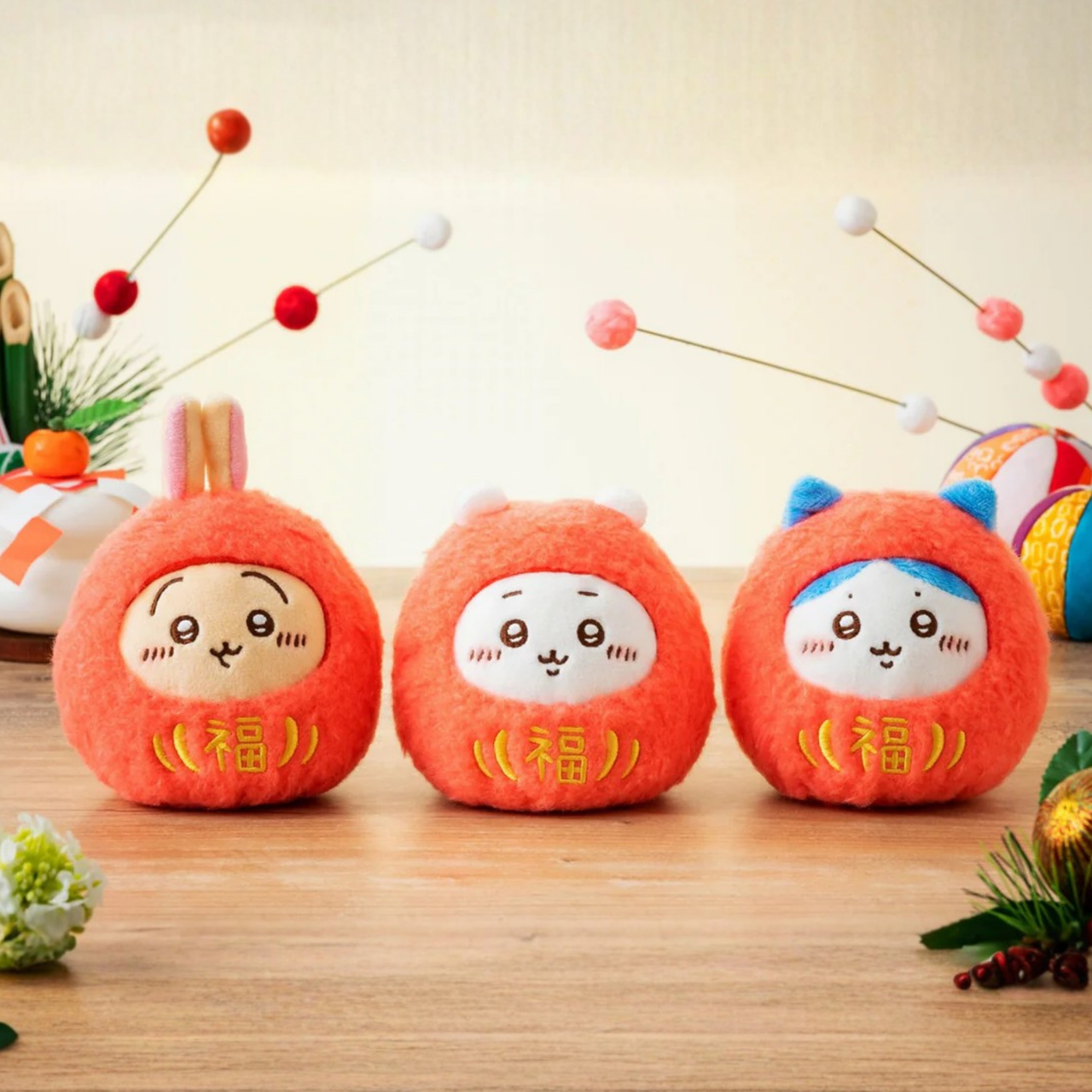 Chiikawaちいかわ｜達摩公仔