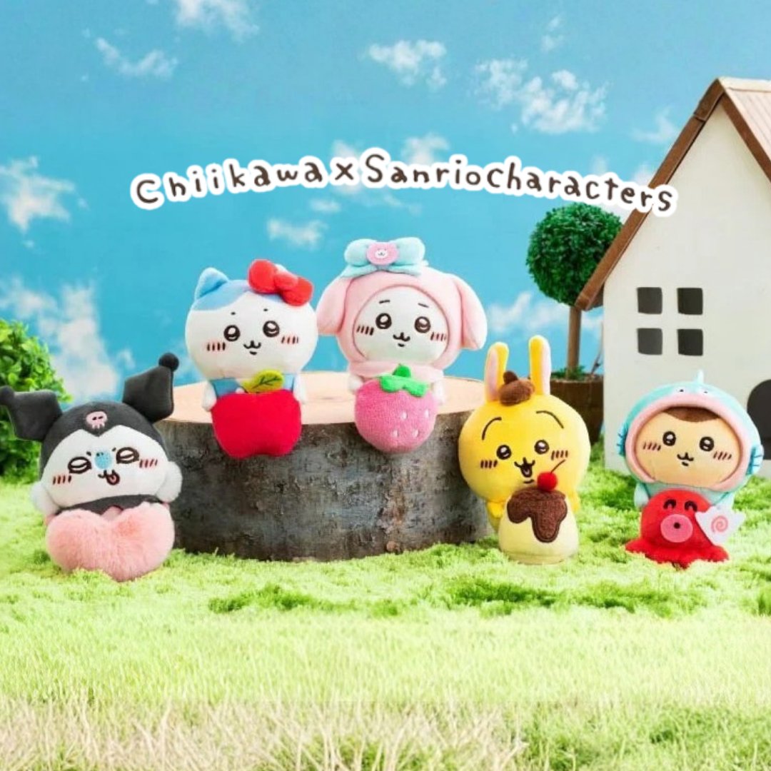 Chiikawa x Sanrio｜電腦螢幕裝飾公仔（旗艦店代理版）