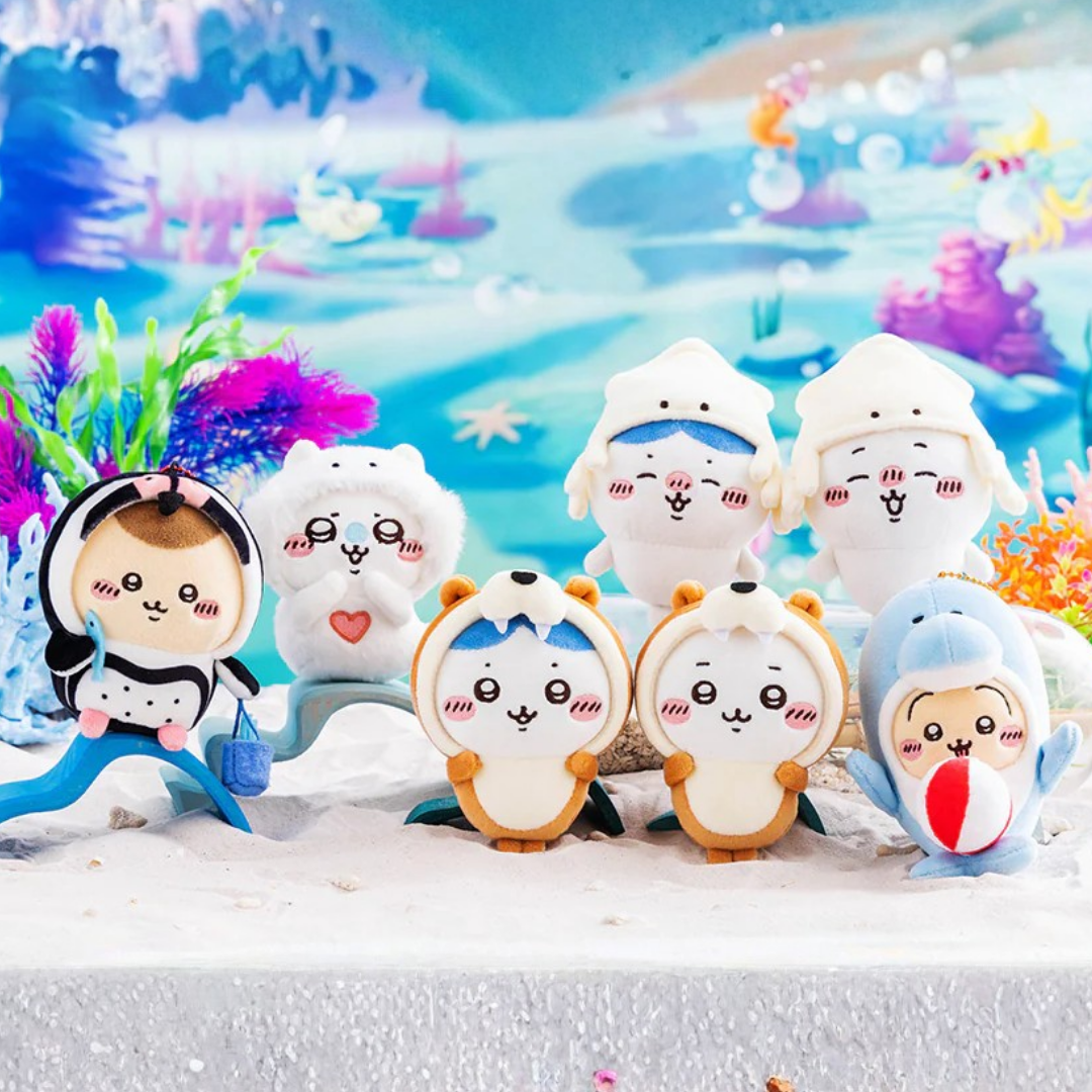 Chiikawaちいかわ｜水族館系列掛飾公仔