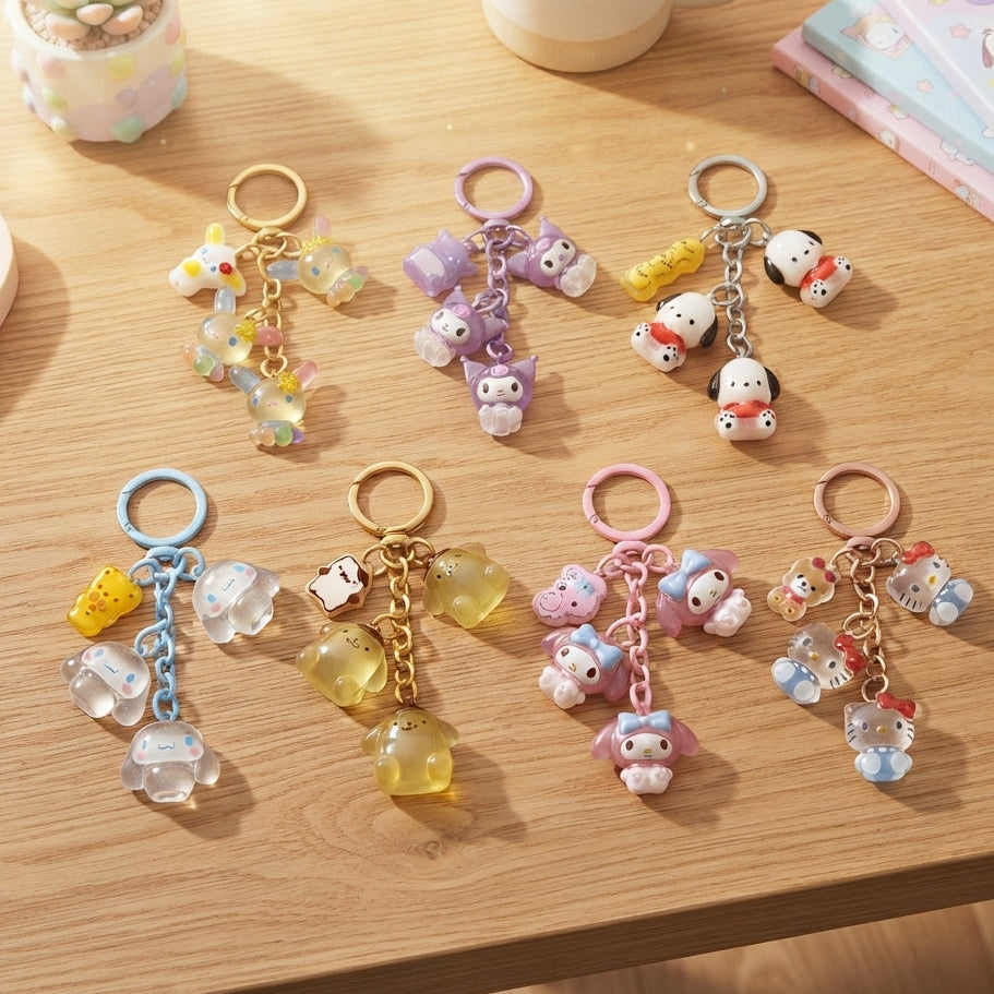 [Early Bird Pre-order 15% Off] Sanrio | 3D Figurine Keychain