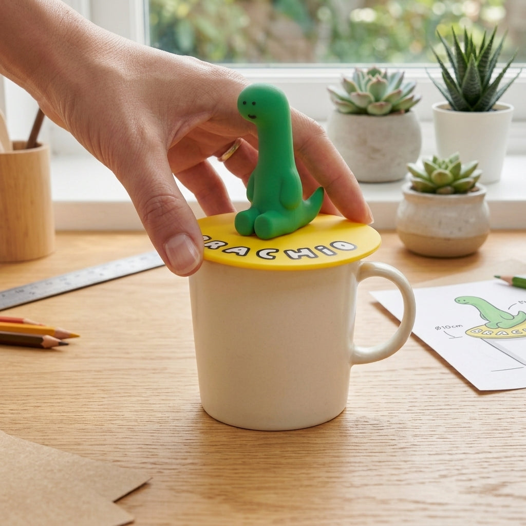 JOGUMAN Little Dinosaur | Silicone Cup Lid