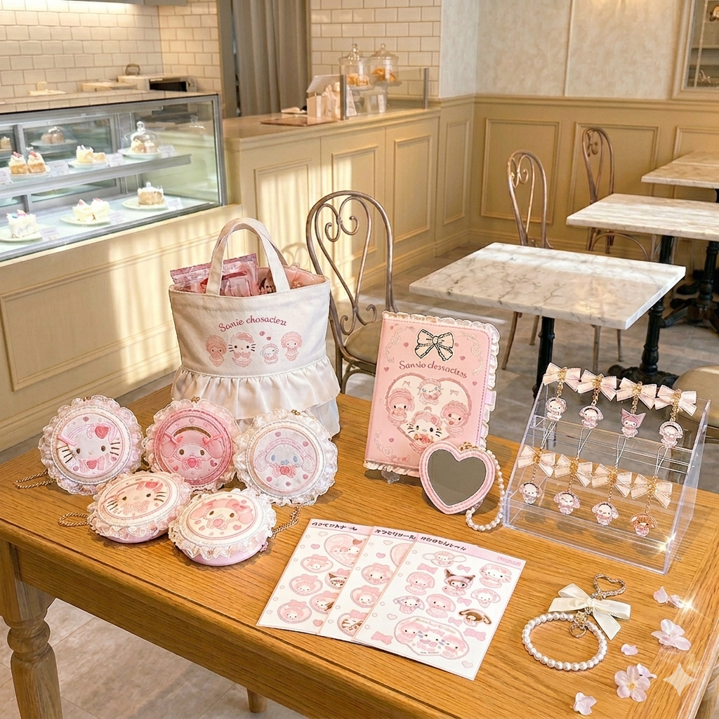 【Early Bird Pre-order Ended】Sanrio | Maid Outfit Series Merchandise