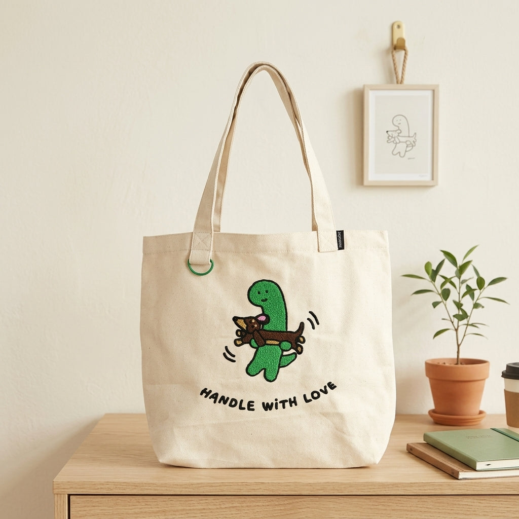 JOGUMAN Little Dinosaur｜Shopping Bag