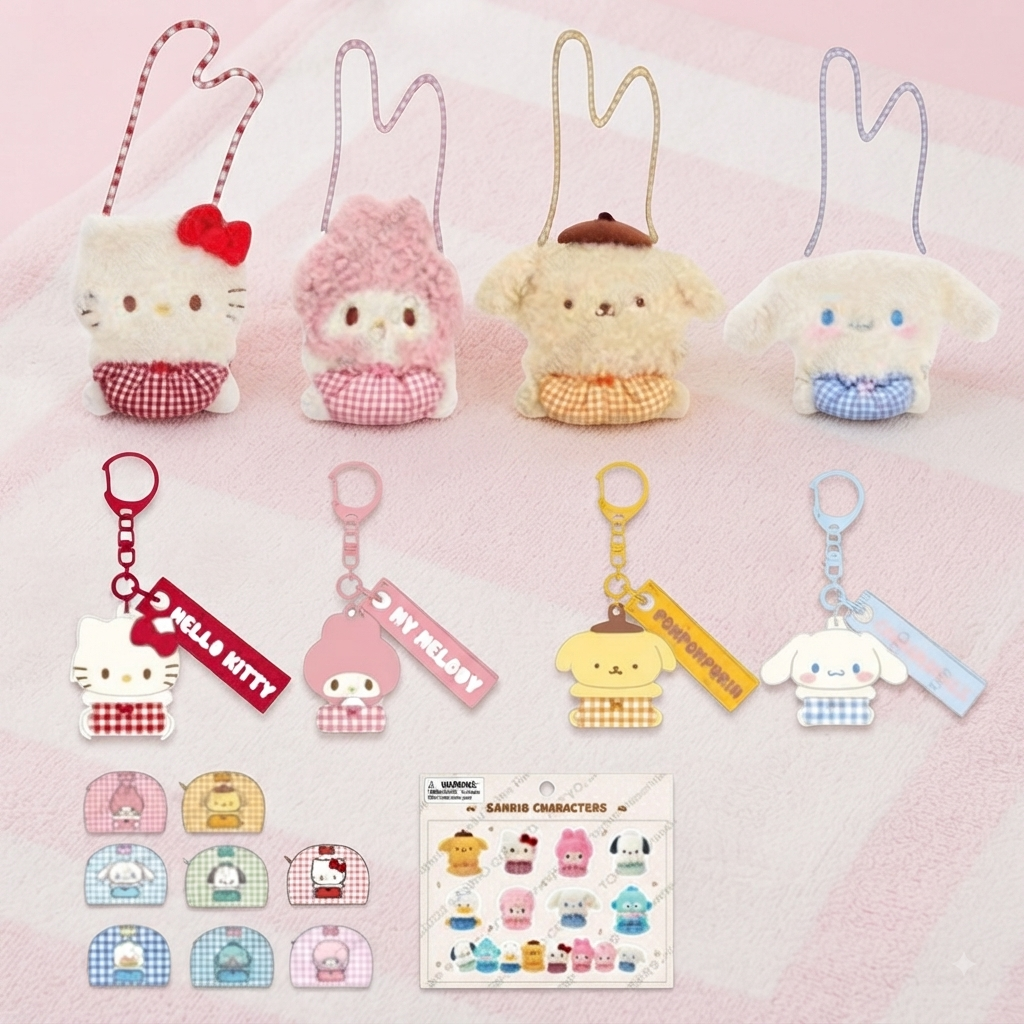 [Early Bird Pre-Order 15% Off] Sanrio | Fluffy Collection Merchandise
